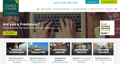 Desktop Screenshot of caunceohara.co.uk